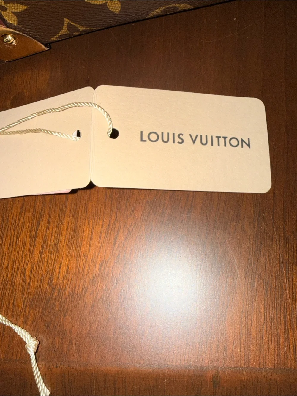 Louis Vuitton Monogram Canvas Mini Trunk Bag with Green Tassel, Limited Edition